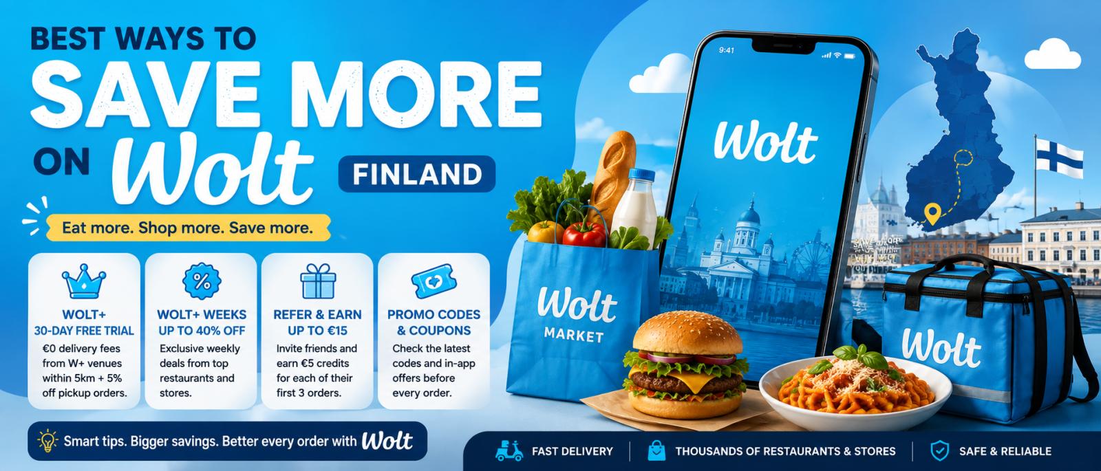 Wolt Finland Savings Guide: Best Ways to Save More in 2026