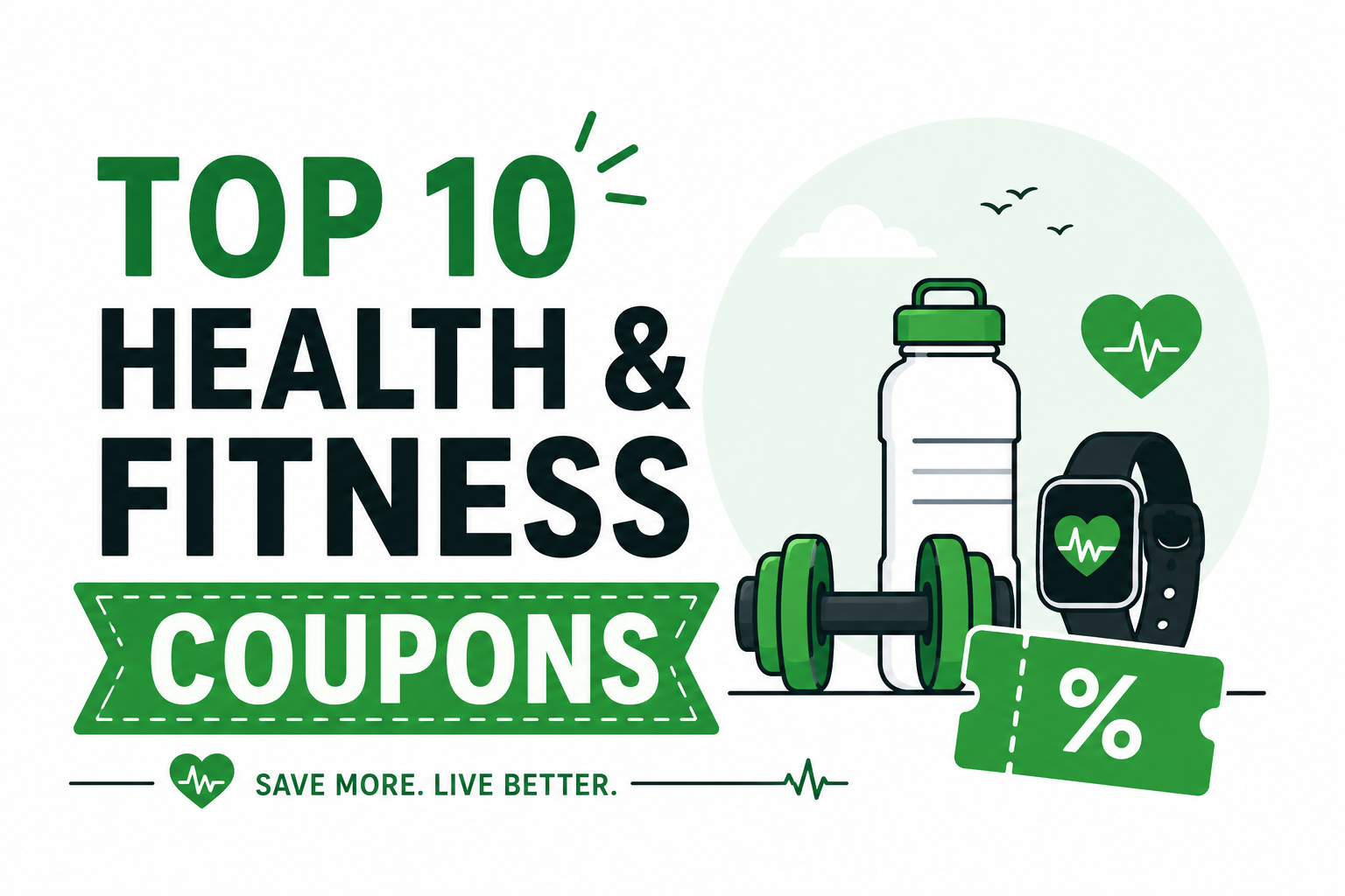Top 10 Health & Fitness Promo Codes