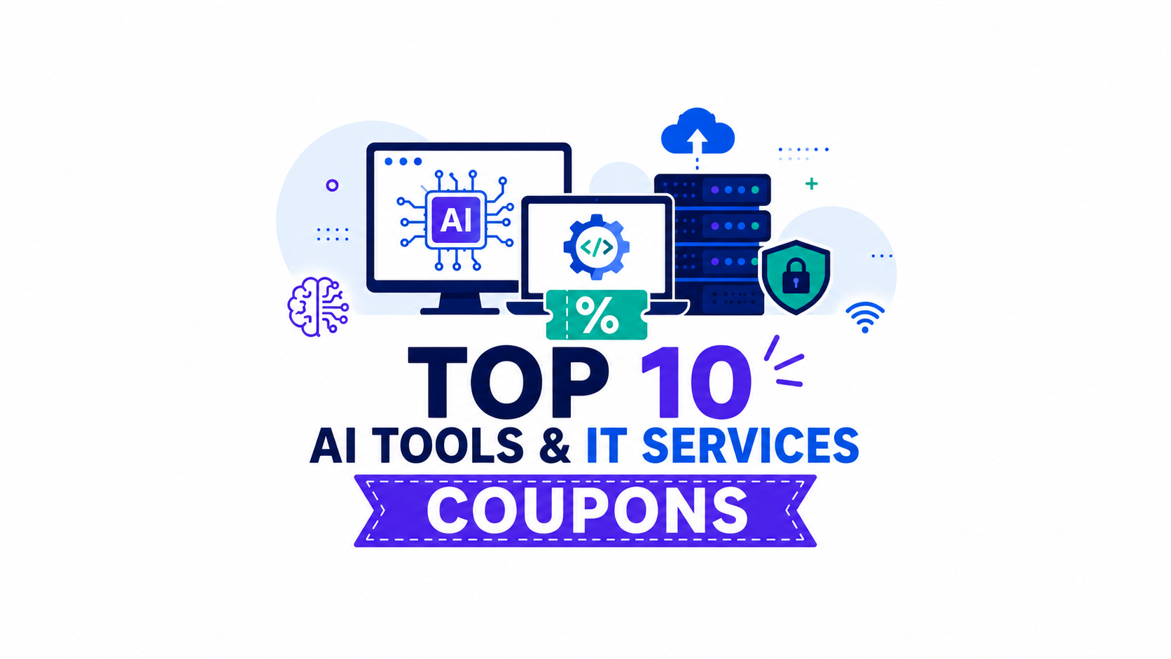 Top 10 AI Tools & IT Services Coupons