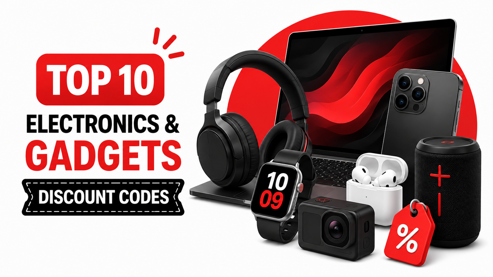 Top 10 Electronics & Gadgets Discount Codes