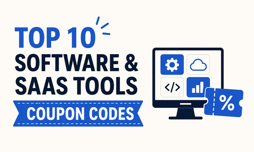 Top 10 Software & SaaS Tools Coupons