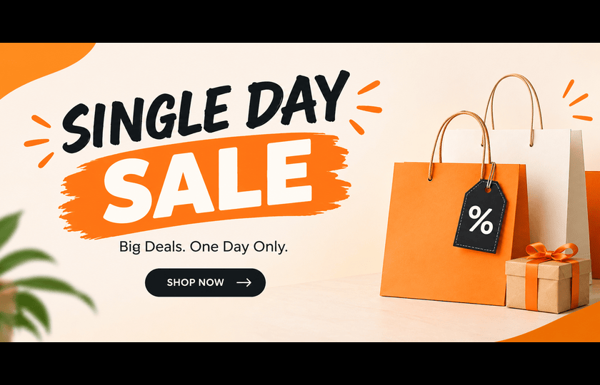 Single Day Sale 